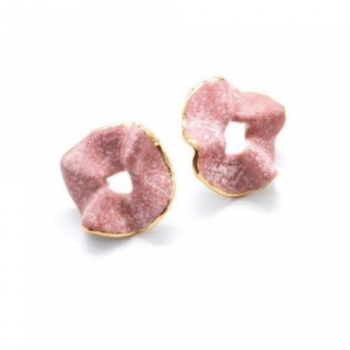 Georgie Earrings in Pink